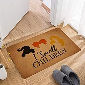 Sanderson Sisters "I smell children" indoor mat